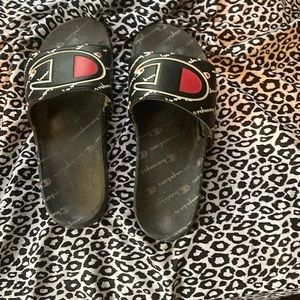 A little ripped both sandals